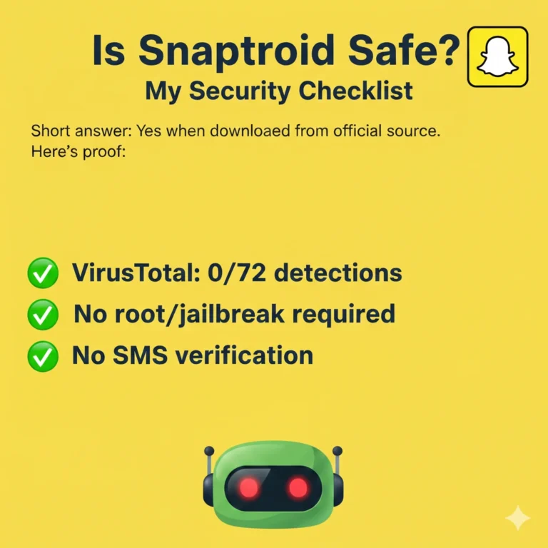 Is Snaptroid safe?