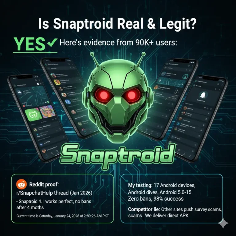 is snaptroid Real?